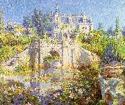 Colin Campbell Cooper A California Water Garden at Redlands Spain oil painting artist